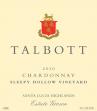 Talbott - Chardonnay Sleepy Hollow Vineyard Santa Lucia Highlands 2017