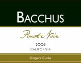 Bacchus - Pinot Noir Gingers Cuvee 2023