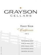 Grayson Cellars - Pinot Noir Lot 5 2021