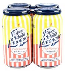Fishers Island - Pink Flamingo Lemonade (4 pack 12oz cans) (4 pack 12oz cans)