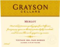 Grayson - Merlot Paso Robles 2022