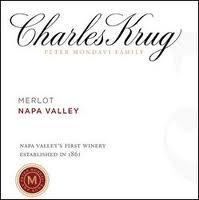 Charles Krug - Merlot Napa Valley Peter Mondavi Family 2022