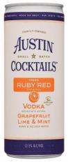 Austin Cocktails - Freds Ruby Red (4 pack 12oz cans) (4 pack 12oz cans)