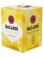 Bacardi - Limon and Lemonade (4 pack cans)