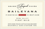 Baileyana - Pinot Noir Edna Valley Grand Firepeak Cuvee 2021